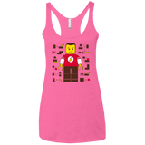 T-Shirts Vintage Pink / X-Small Highly Illogical Women's Triblend Racerback Tank