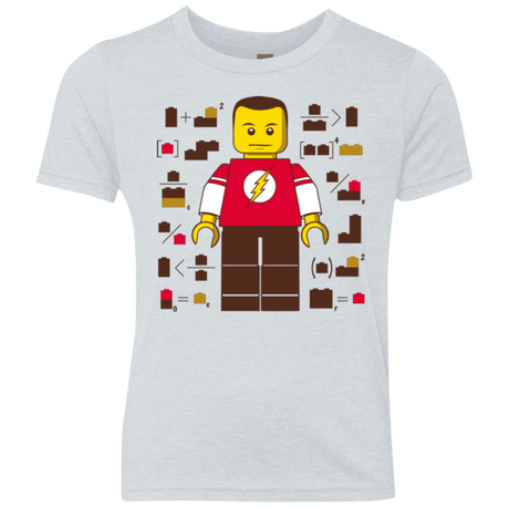 T-Shirts Heather White / YXS Highly Illogical Youth Triblend T-Shirt