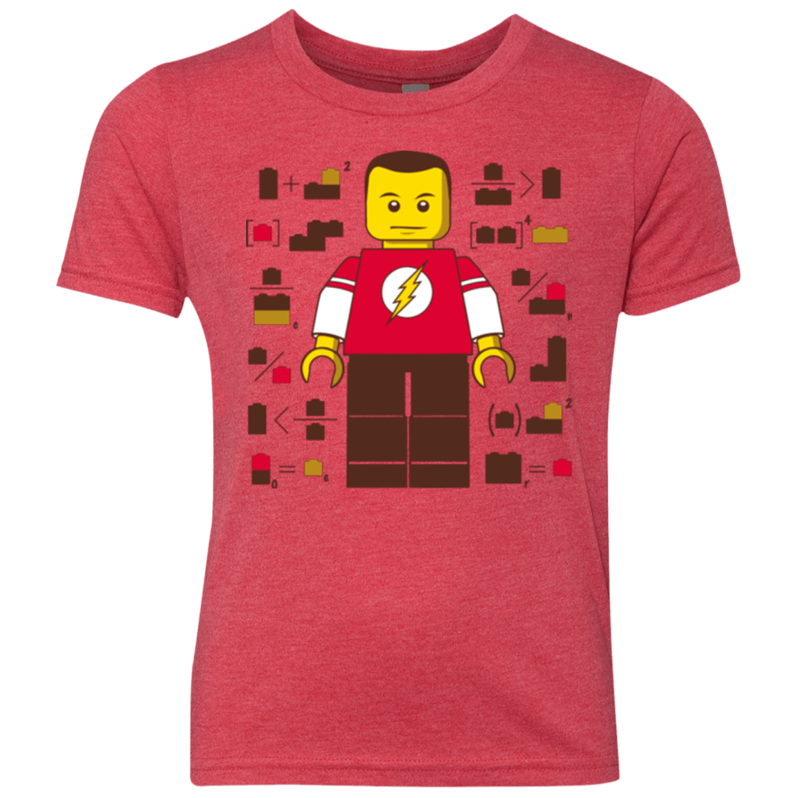 T-Shirts Vintage Red / YXS Highly Illogical Youth Triblend T-Shirt