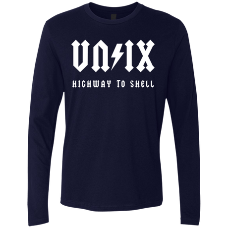 T-Shirts Midnight Navy / Small Highway to shell Men's Premium Long Sleeve