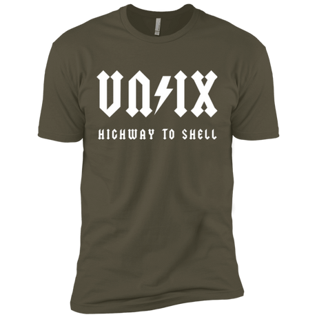 T-Shirts Military Green / X-Small Highway to shell Men's Premium T-Shirt