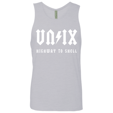 T-Shirts Heather Grey / Small Highway to shell Men's Premium Tank Top
