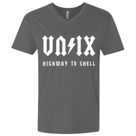 T-Shirts Heavy Metal / X-Small Highway to shell Men's Premium V-Neck