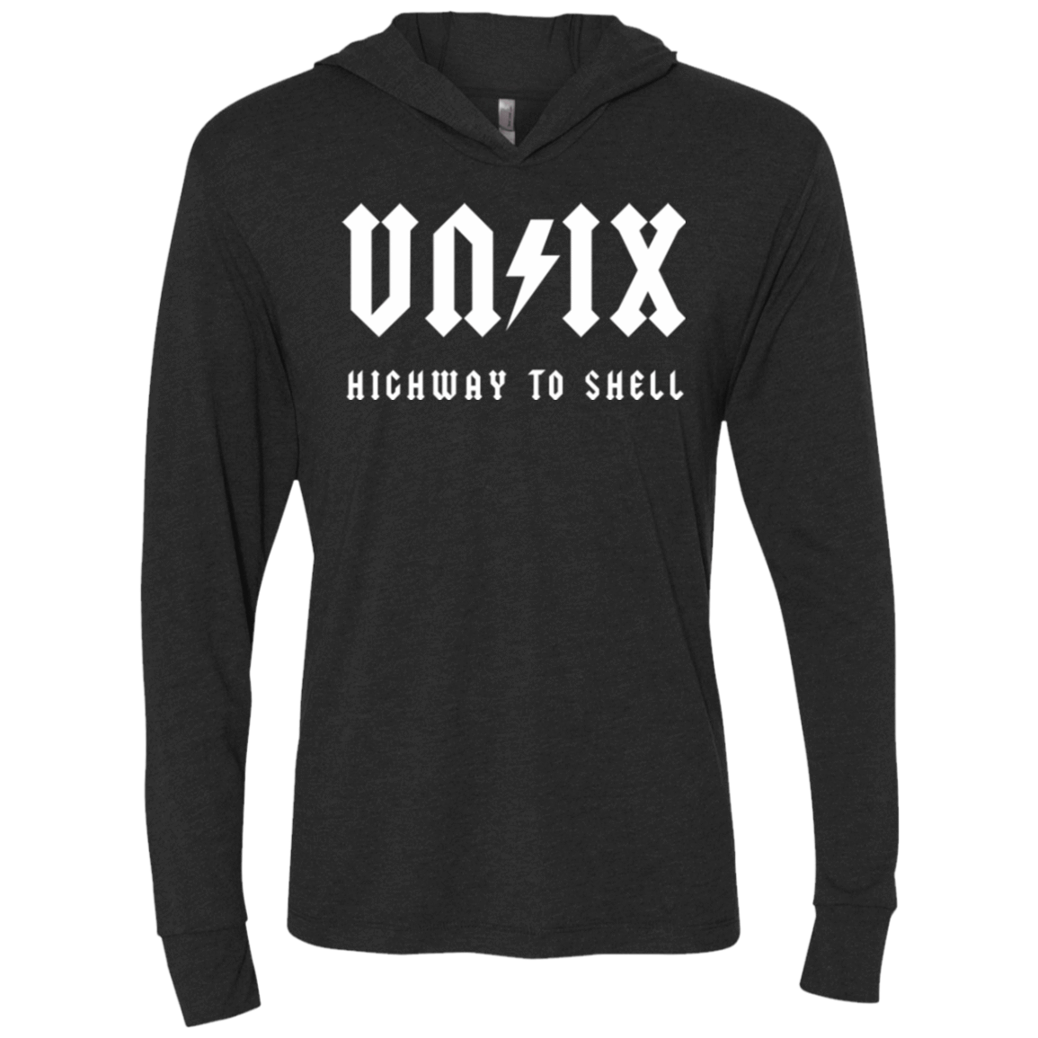 T-Shirts Vintage Black / X-Small Highway to shell Triblend Long Sleeve Hoodie Tee