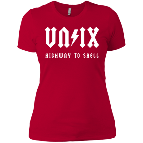 T-Shirts Red / X-Small Highway to shell Women's Premium T-Shirt
