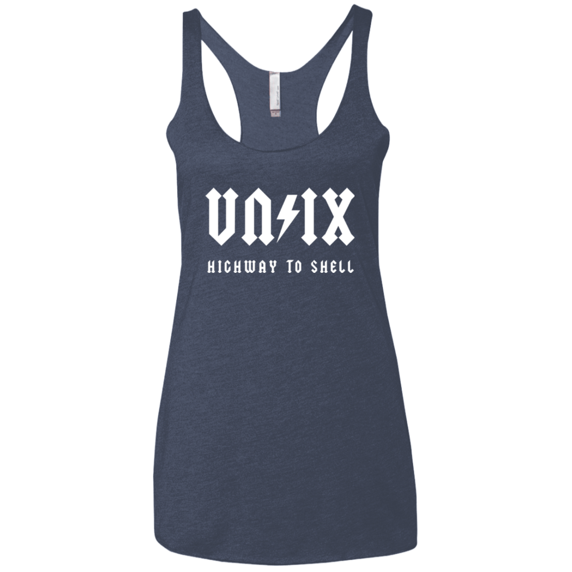 T-Shirts Vintage Navy / X-Small Highway to shell Women's Triblend Racerback Tank