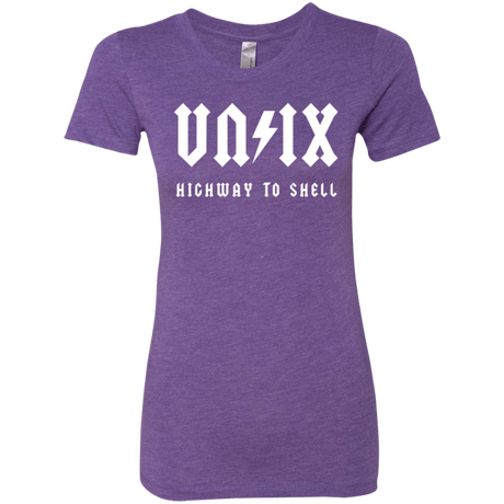 T-Shirts Purple Rush / Small Highway to shell Women's Triblend T-Shirt