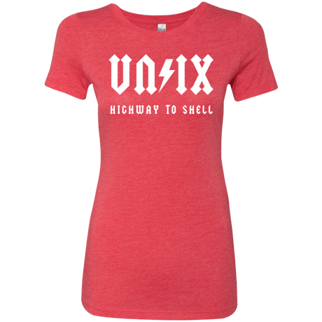 T-Shirts Vintage Red / Small Highway to shell Women's Triblend T-Shirt