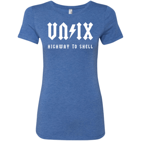 T-Shirts Vintage Royal / Small Highway to shell Women's Triblend T-Shirt