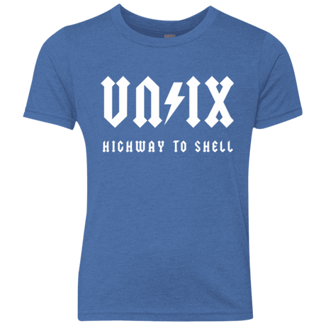 T-Shirts Vintage Royal / YXS Highway to shell Youth Triblend T-Shirt