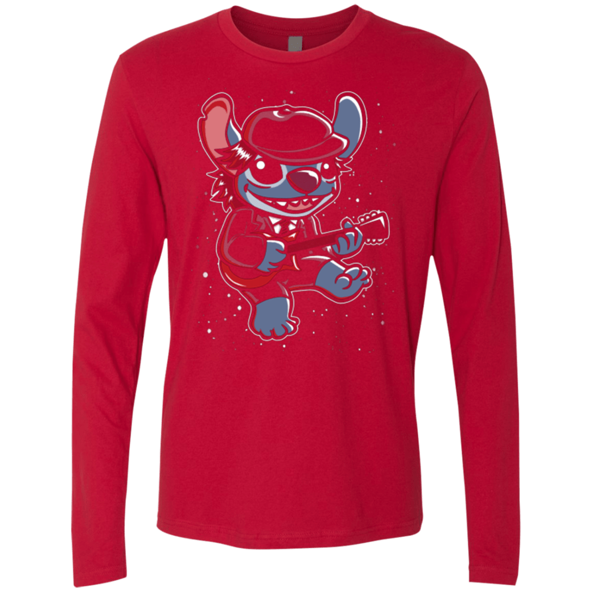 T-Shirts Red / Small Highway to Space Men's Premium Long Sleeve