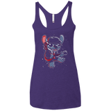 T-Shirts Purple / X-Small Highway to Space Women's Triblend Racerback Tank