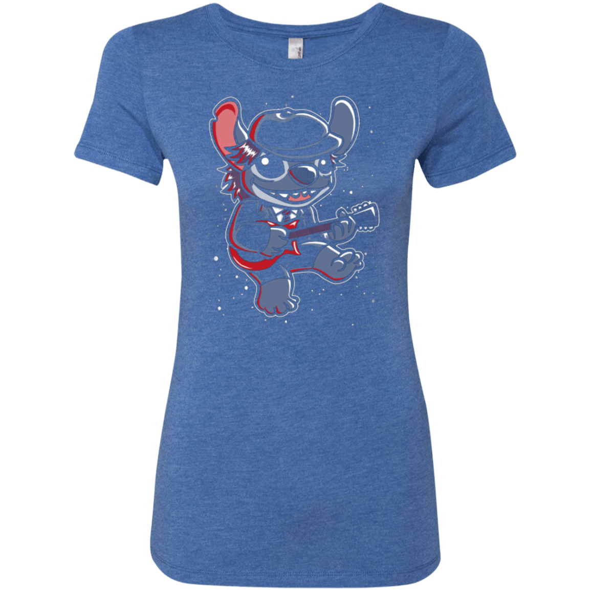 T-Shirts Vintage Royal / Small Highway to Space Women's Triblend T-Shirt