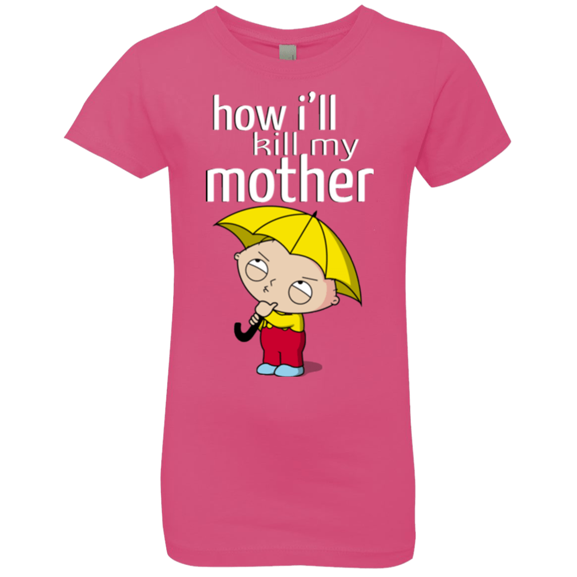 T-Shirts Hot Pink / YXS HIKMM Girls Premium T-Shirt