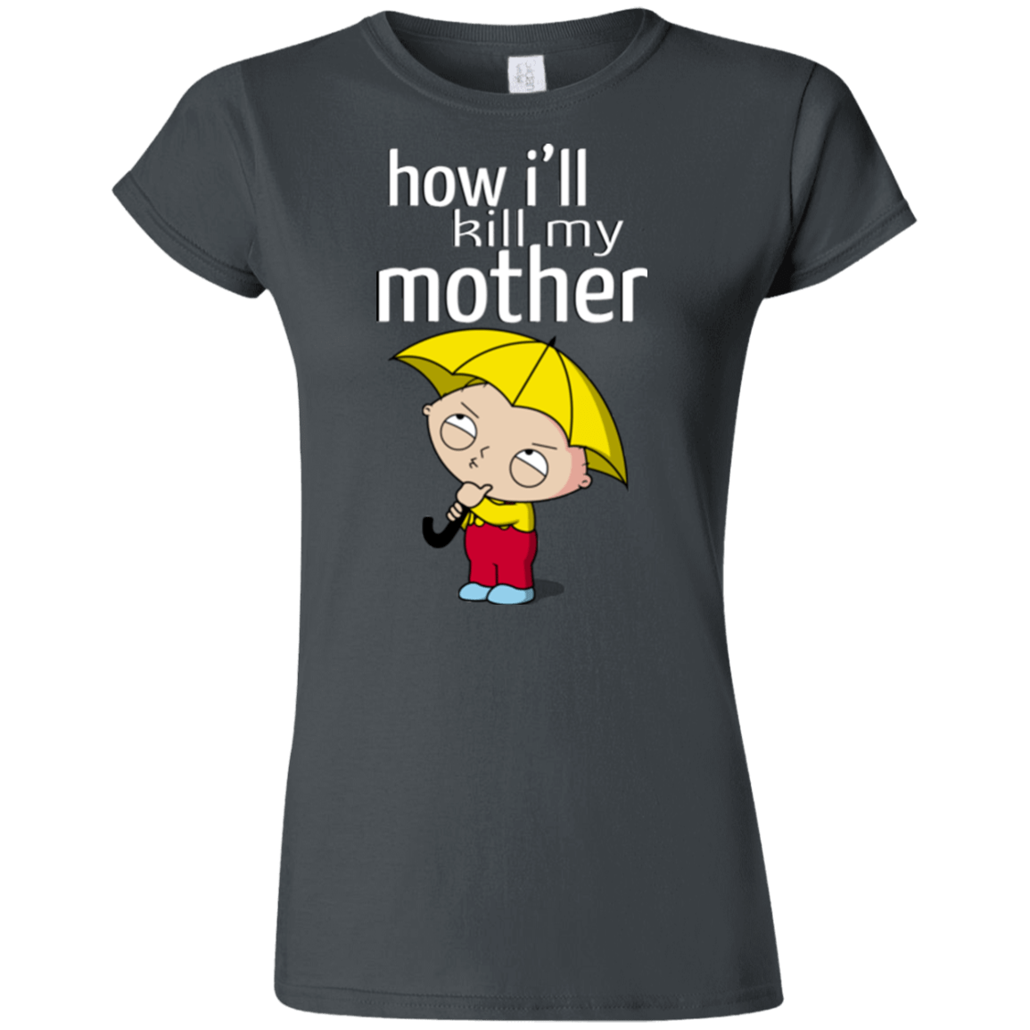 T-Shirts Charcoal / S HIKMM Junior Slimmer-Fit T-Shirt