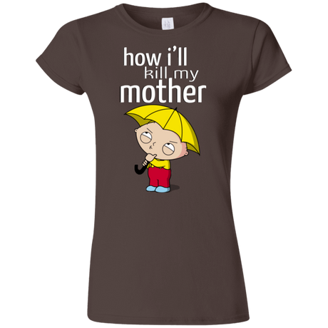 T-Shirts Dark Chocolate / S HIKMM Junior Slimmer-Fit T-Shirt