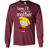 T-Shirts Maroon / S HIKMM Men's Long Sleeve T-Shirt