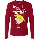 T-Shirts Cardinal / S HIKMM Men's Premium Long Sleeve