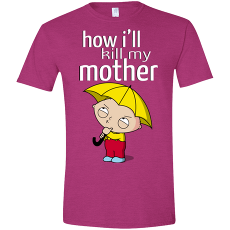 T-Shirts Antique Heliconia / S HIKMM Men's Semi-Fitted Softstyle