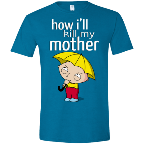 T-Shirts Antique Sapphire / S HIKMM Men's Semi-Fitted Softstyle