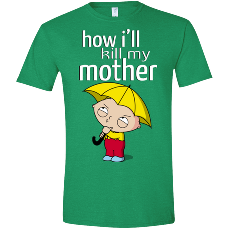 T-Shirts Heather Irish Green / S HIKMM Men's Semi-Fitted Softstyle