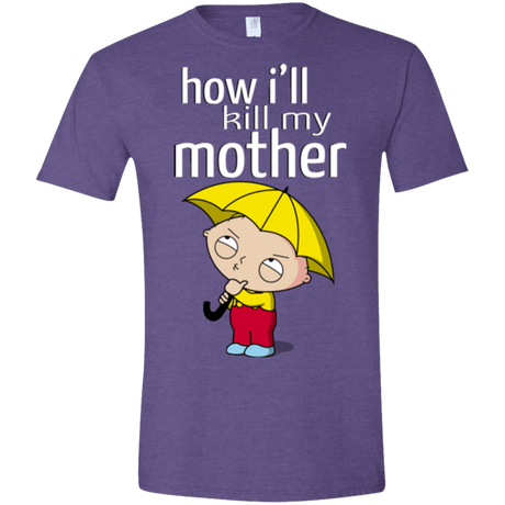 T-Shirts Heather Purple / S HIKMM Men's Semi-Fitted Softstyle