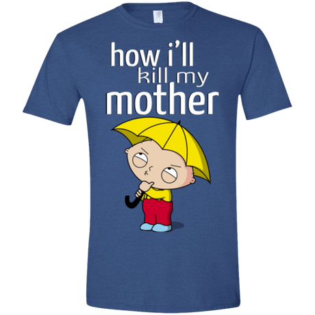 T-Shirts Heather Royal / X-Small HIKMM Men's Semi-Fitted Softstyle