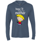 T-Shirts Indigo / X-Small HIKMM Triblend Long Sleeve Hoodie Tee