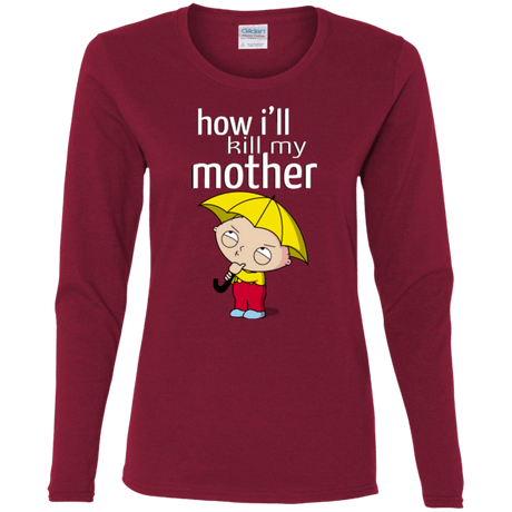 T-Shirts Cardinal / S HIKMM Women's Long Sleeve T-Shirt