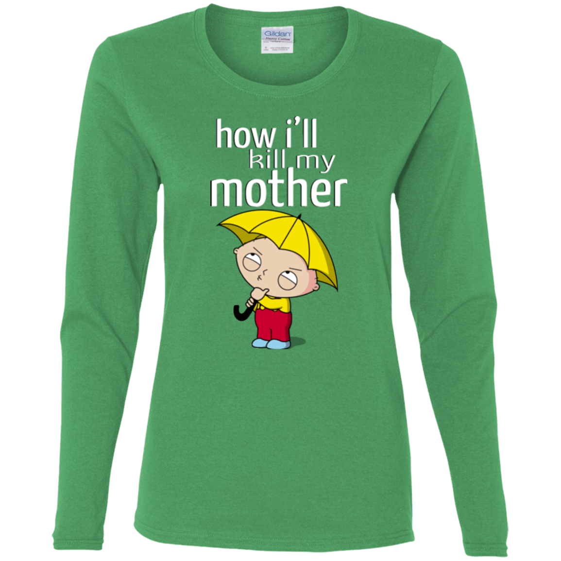 T-Shirts Irish Green / S HIKMM Women's Long Sleeve T-Shirt