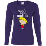 T-Shirts Purple / S HIKMM Women's Long Sleeve T-Shirt