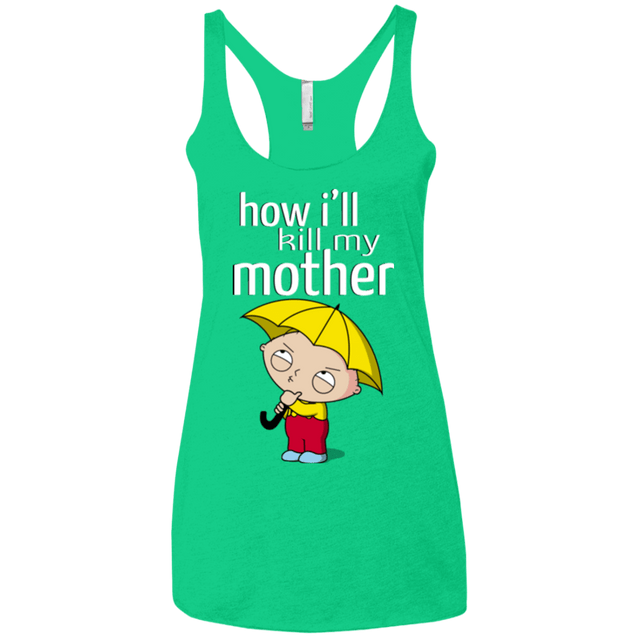 T-Shirts Envy / X-Small HIKMM Women's Triblend Racerback Tank