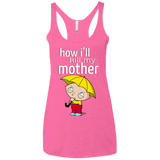 T-Shirts Vintage Pink / X-Small HIKMM Women's Triblend Racerback Tank