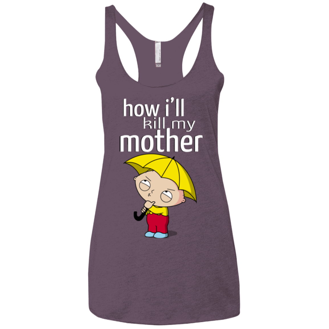 T-Shirts Vintage Purple / X-Small HIKMM Women's Triblend Racerback Tank