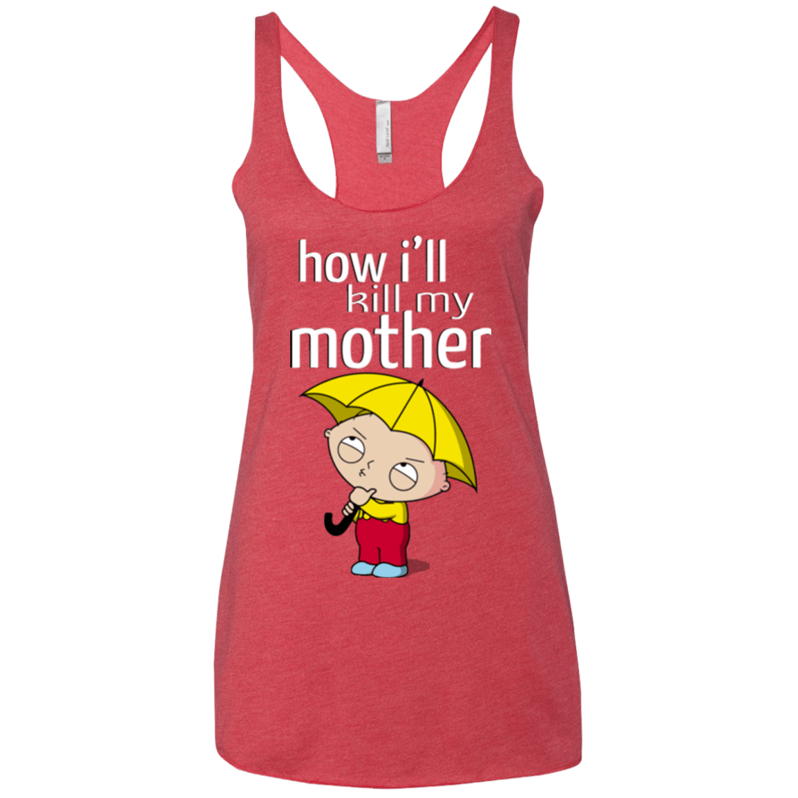 T-Shirts Vintage Red / X-Small HIKMM Women's Triblend Racerback Tank