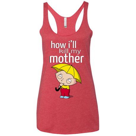 T-Shirts Vintage Red / X-Small HIKMM Women's Triblend Racerback Tank