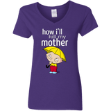 T-Shirts Purple / S HIKMM Women's V-Neck T-Shirt