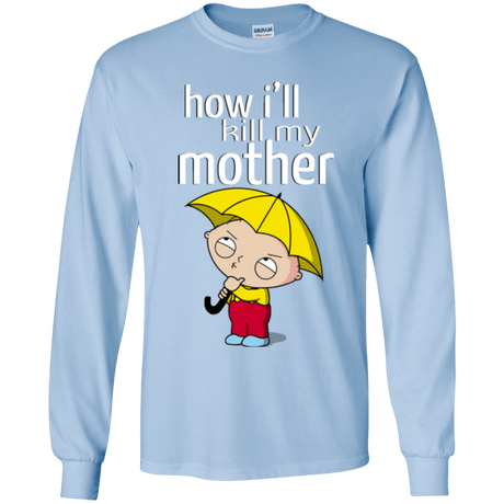 T-Shirts Light Blue / YS HIKMM Youth Long Sleeve T-Shirt