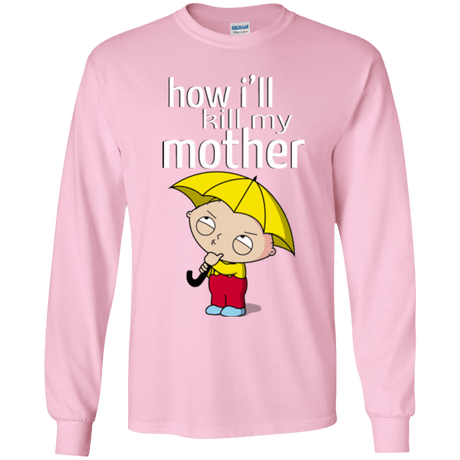 T-Shirts Light Pink / YS HIKMM Youth Long Sleeve T-Shirt