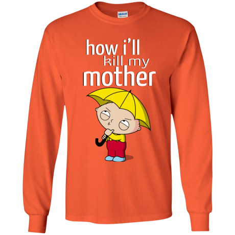 T-Shirts Orange / YS HIKMM Youth Long Sleeve T-Shirt