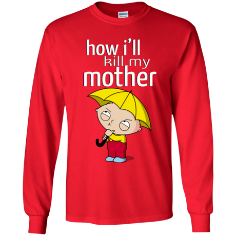 T-Shirts Red / YS HIKMM Youth Long Sleeve T-Shirt