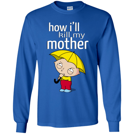 T-Shirts Royal / YS HIKMM Youth Long Sleeve T-Shirt