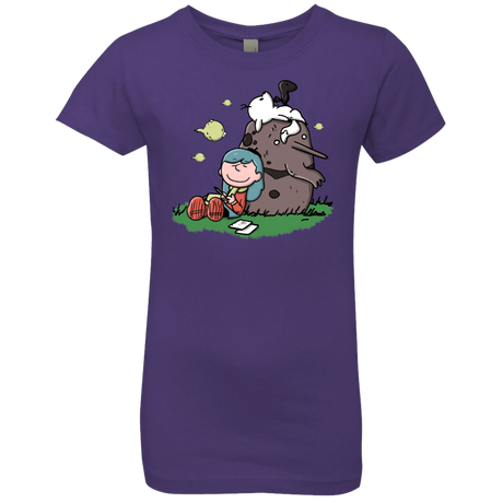 T-Shirts Purple Rush / YXS Hilda Brown Girls Premium T-Shirt