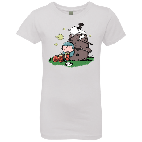 T-Shirts White / YXS Hilda Brown Girls Premium T-Shirt