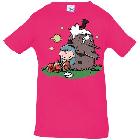 T-Shirts Hot Pink / 6 Months Hilda Brown Infant Premium T-Shirt