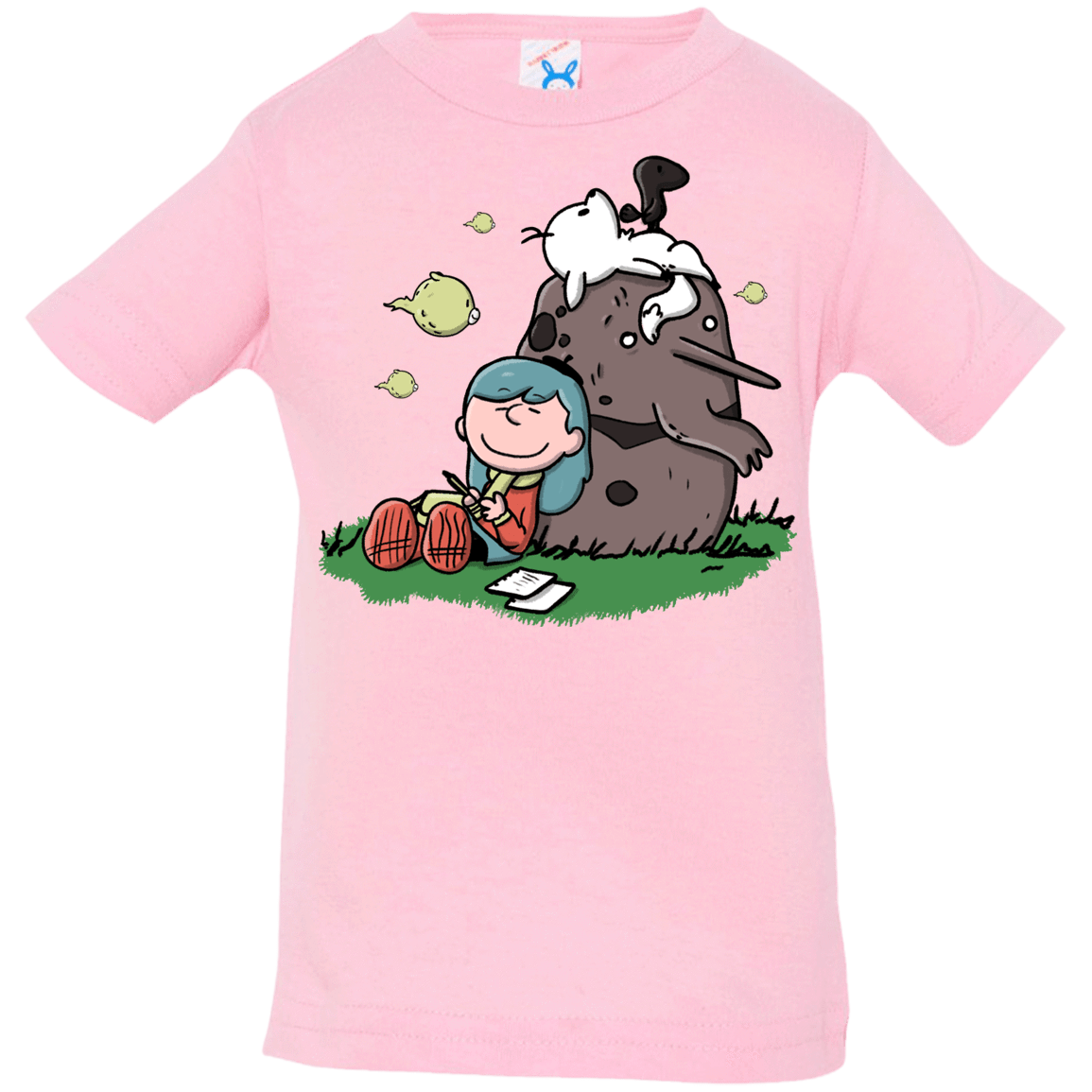 T-Shirts Pink / 6 Months Hilda Brown Infant Premium T-Shirt