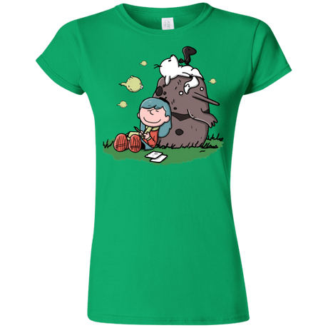 T-Shirts Irish Green / S Hilda Brown Junior Slimmer-Fit T-Shirt