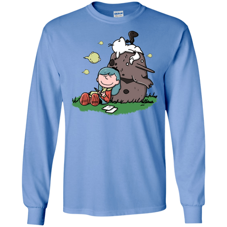 T-Shirts Carolina Blue / S Hilda Brown Men's Long Sleeve T-Shirt