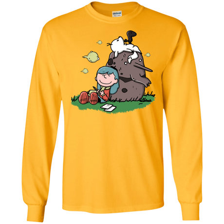 T-Shirts Gold / S Hilda Brown Men's Long Sleeve T-Shirt