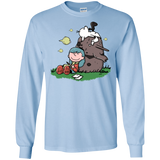 T-Shirts Light Blue / S Hilda Brown Men's Long Sleeve T-Shirt